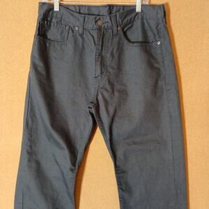 Levi's 505 Men's Regular Fit Jean, 34Wx32L - Black